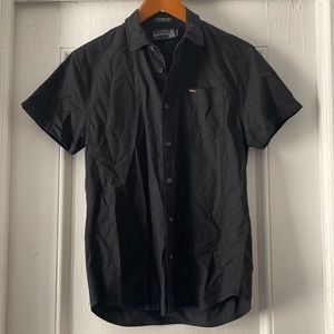 Men’s scotch and soda short sleeve button down casual shirt size M